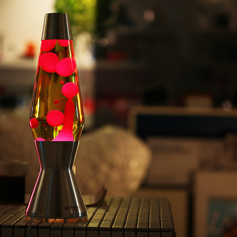 Lava Lamp Desktop - グリッターラバランプ クラゲ リキッドモーション ナイトランプ クリエイティブな寝室のデスクトップ装飾