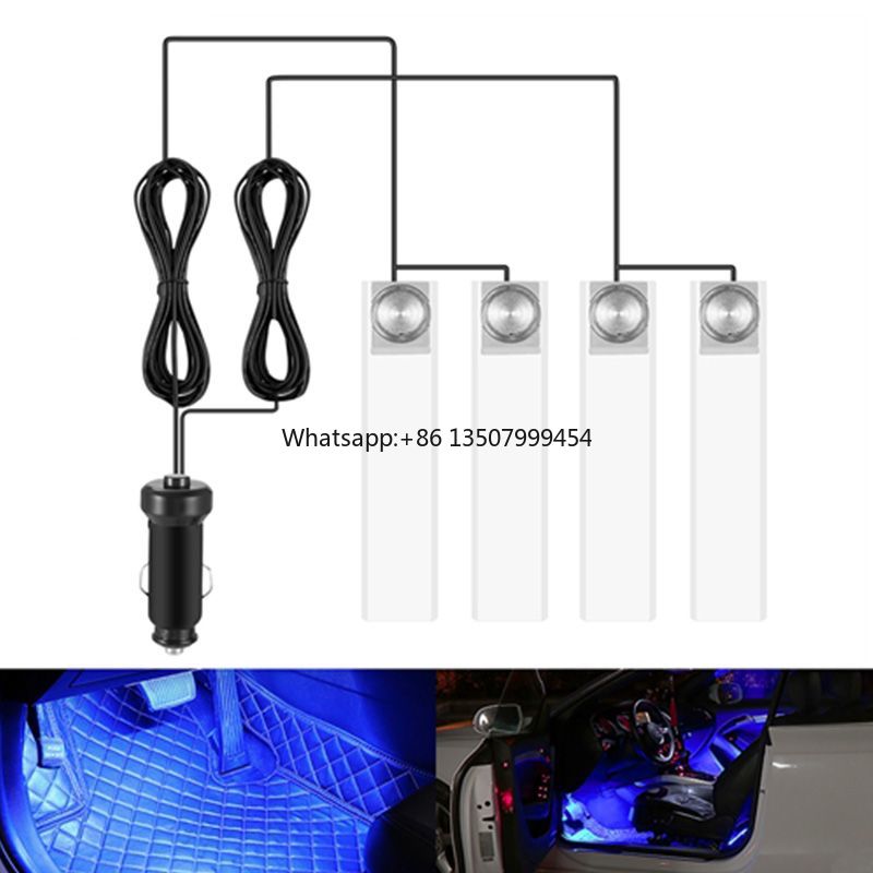 Lighting Decorative - 車の雰囲気ライト 12 V インテリア装飾ランプ自動車周囲照明スタイル A
