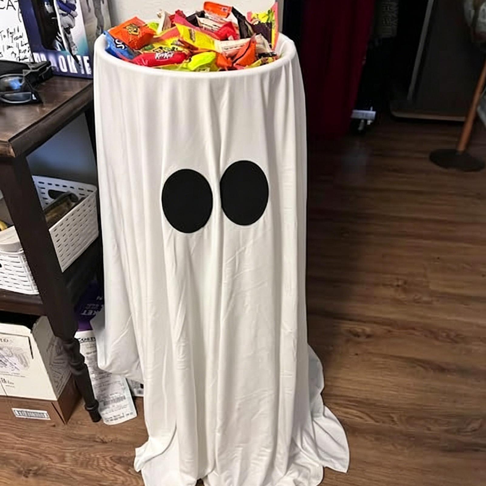 Lighting Decoration Stand - ゴーストハロウィンデコレーション 8モードLEDライト キャンディボウルデコレーション スタンディングゴースト ハロウィンキャンディホルダー 屋外フロント用