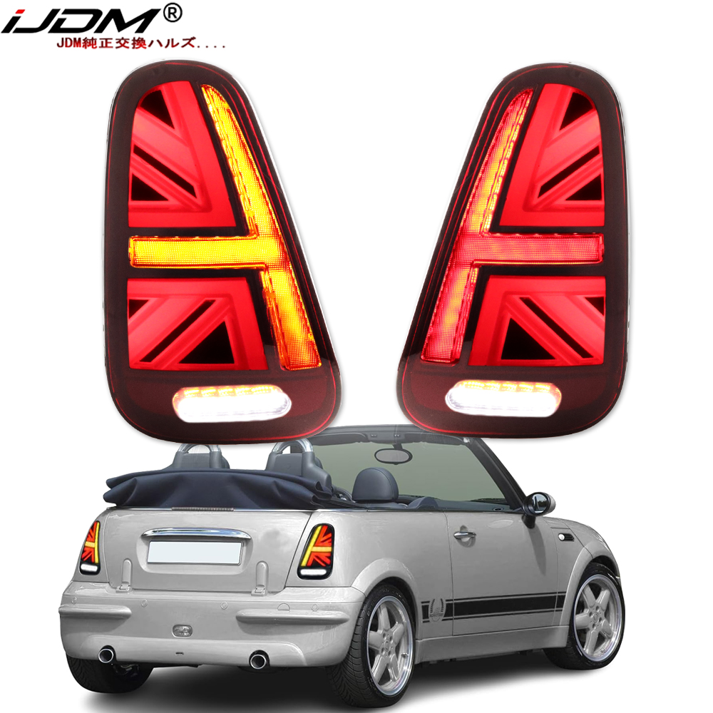 Union Lighting & Decor Montreal Quebec - iJDM カーユニオンジャック リアテールランプアセンブリ ミニクーパー R50 R52