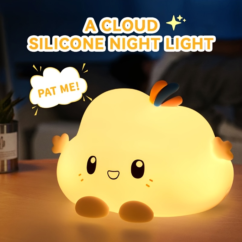 Lighting Decorative - クラウドナイトライト、タッチコントロール調光、充電とタイマー機能、家の装飾に、ギフトに最適