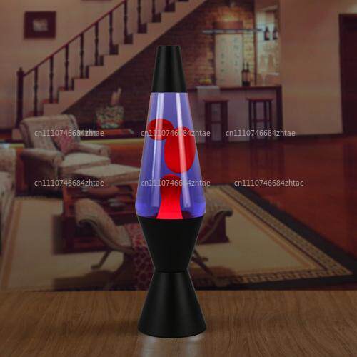 グリッターラバランプ、クラゲ液体モーションランプ、寝室用クリ - Lava Lamp Desktop のレビューと価格