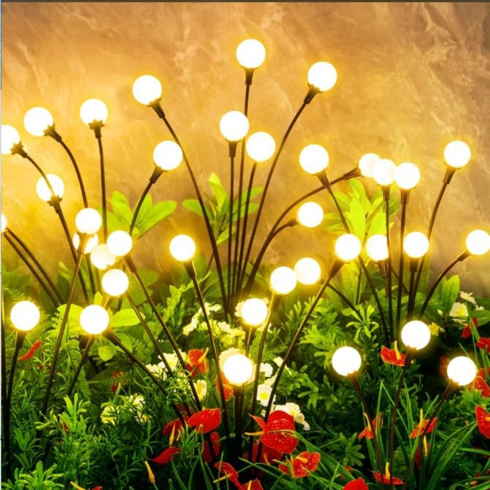 屋外防水ソーラーライト、64LED、8パック、庭やパティオの - Outdoor Lighting Decor Ideas のレビューと価格
