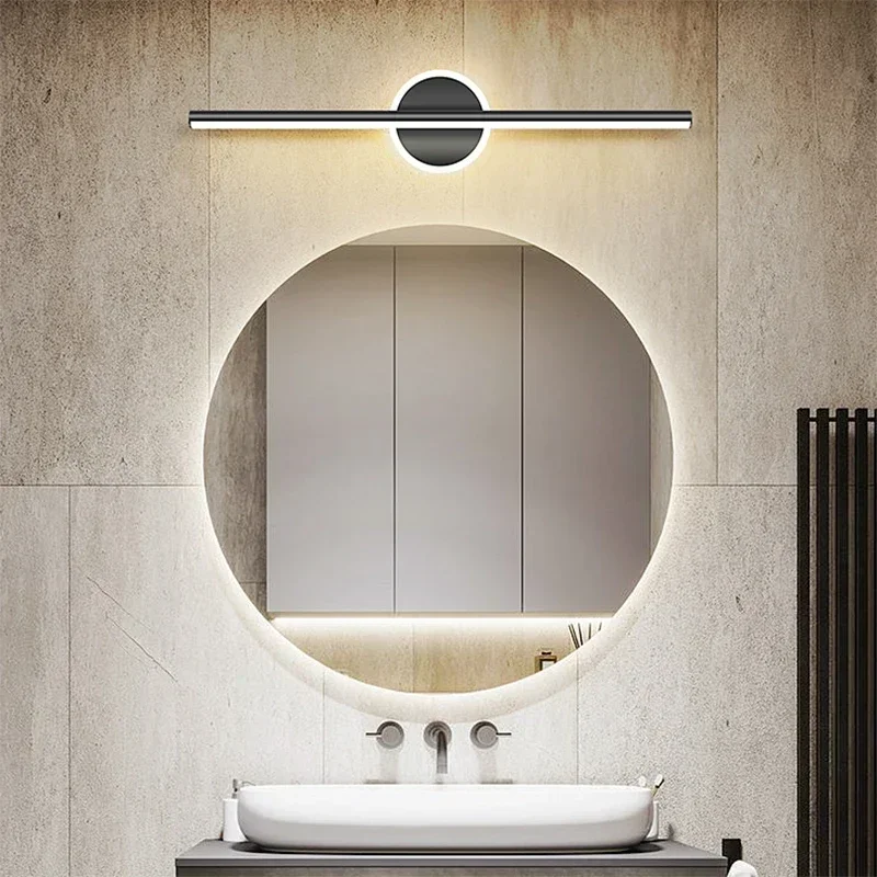 現代の LED ミラーランプ 40/55 センチメートルウォ - Foyer Lighting Wall Decor のレビューと価格