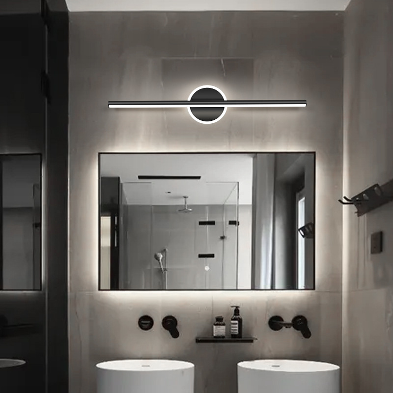 現代の LED ミラーランプ 40/55 センチメートルウォ - Foyer Lighting Wall Decor のレビューと価格
