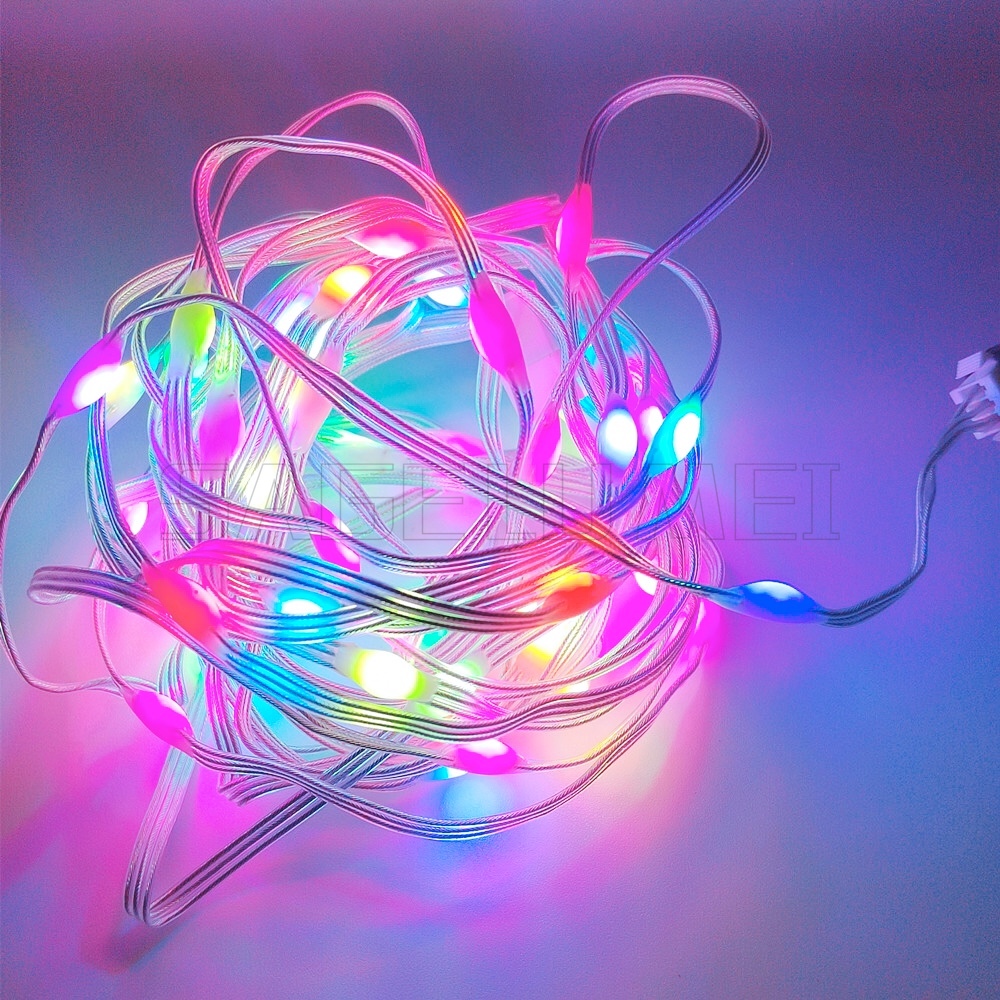 DC5V/12V WS2812 LEDストリングライト RG - Decor Lighting Address のレビューと価格