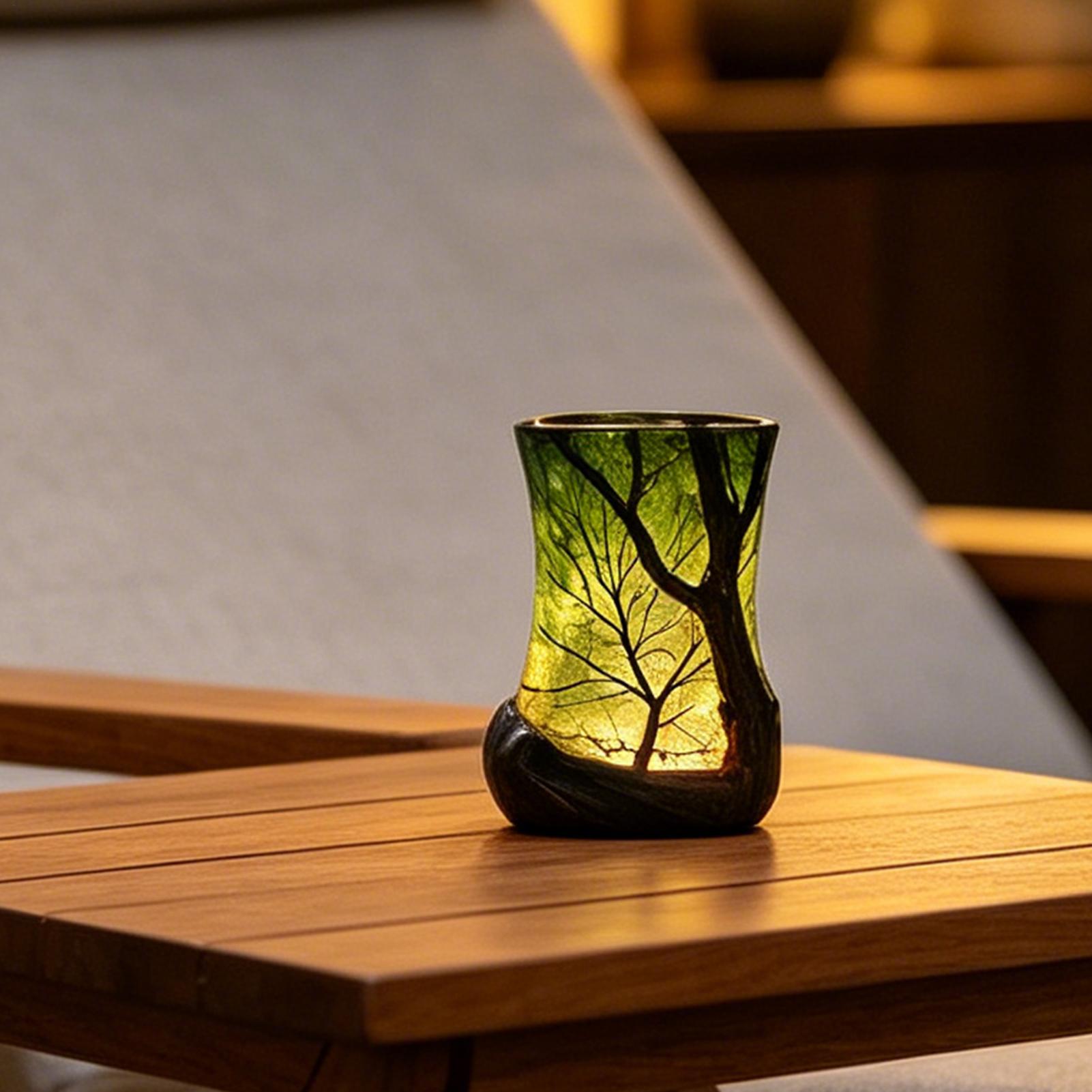 ベッドサイドテーブルランプ フォレストナイトライト 装飾的な - Lighting Decor For Room のレビューと価格