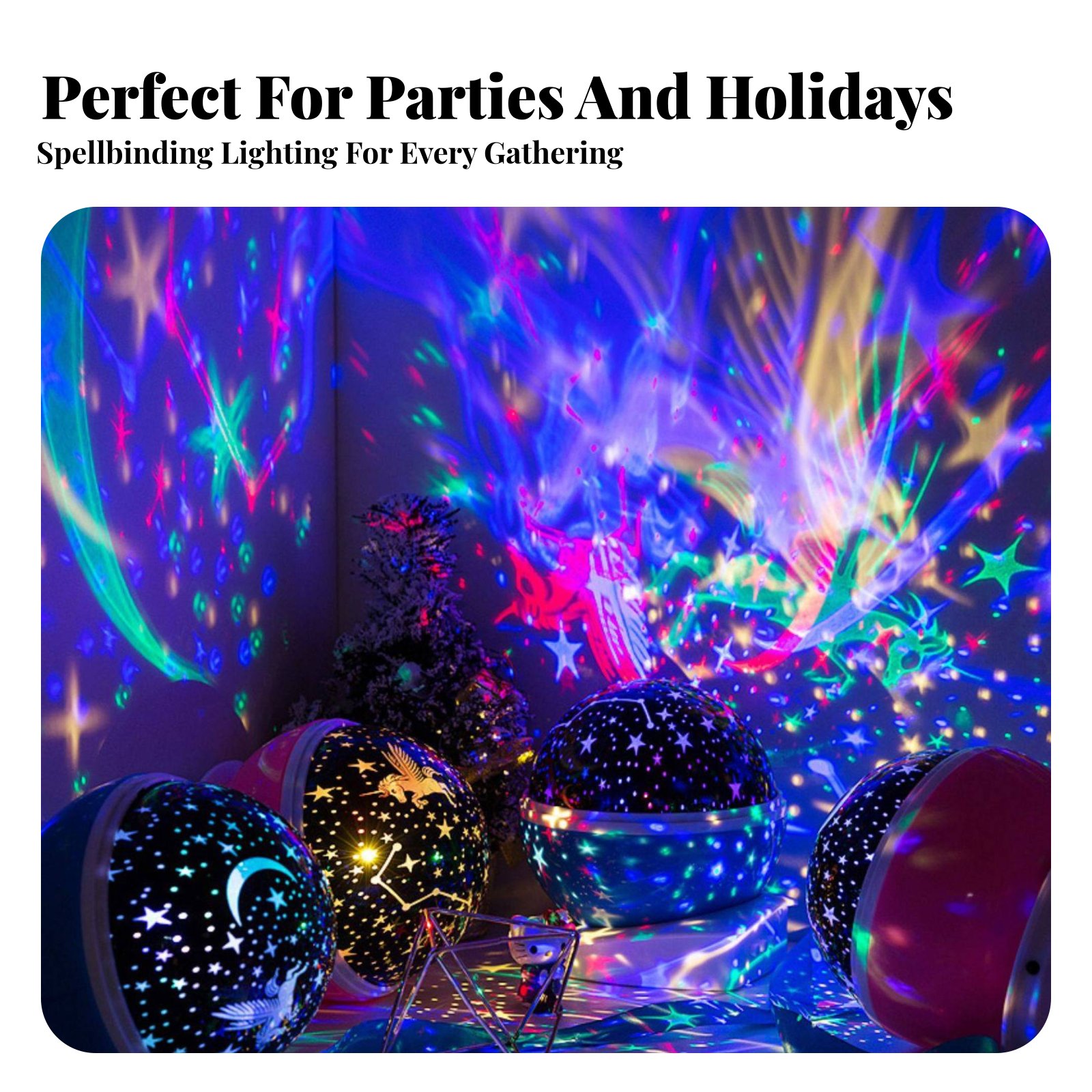 ギャラクシープロジェクションデバイス 天体夜景効果 ナイトラ - Lighting Decor Bedroom のレビューと価格