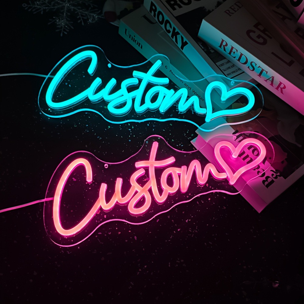 カスタムLEDパーソナライズネオンサイン |   USB電源 - Lighting Decoration For Wedding のレビューと価格