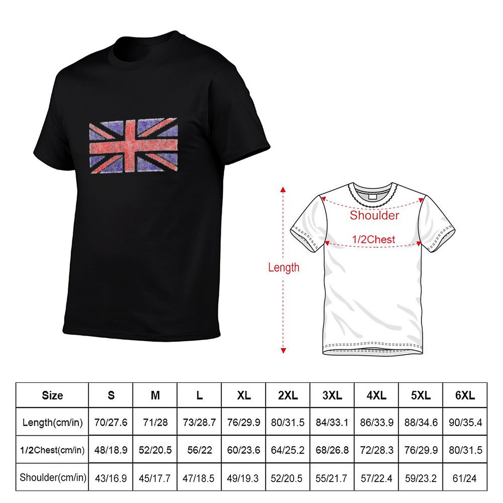 ヴィンテージ英国ユニオンジャック旗Tシャツライトアスレチック - Union Lighting & Decor Montreal Quebec のレビューと価格