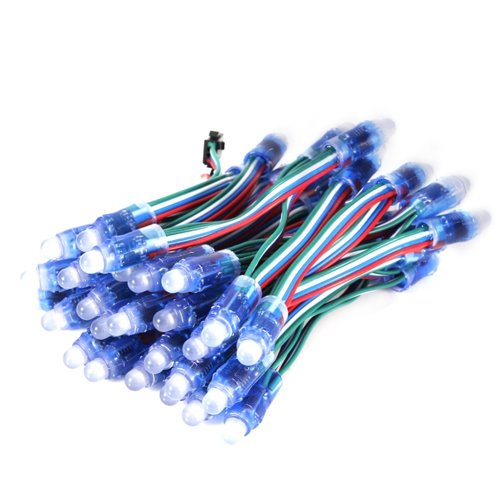 50個入り 耐久性のあるWS2811 IC LEDピクセルラ - Decor Lighting Address のレビューと価格