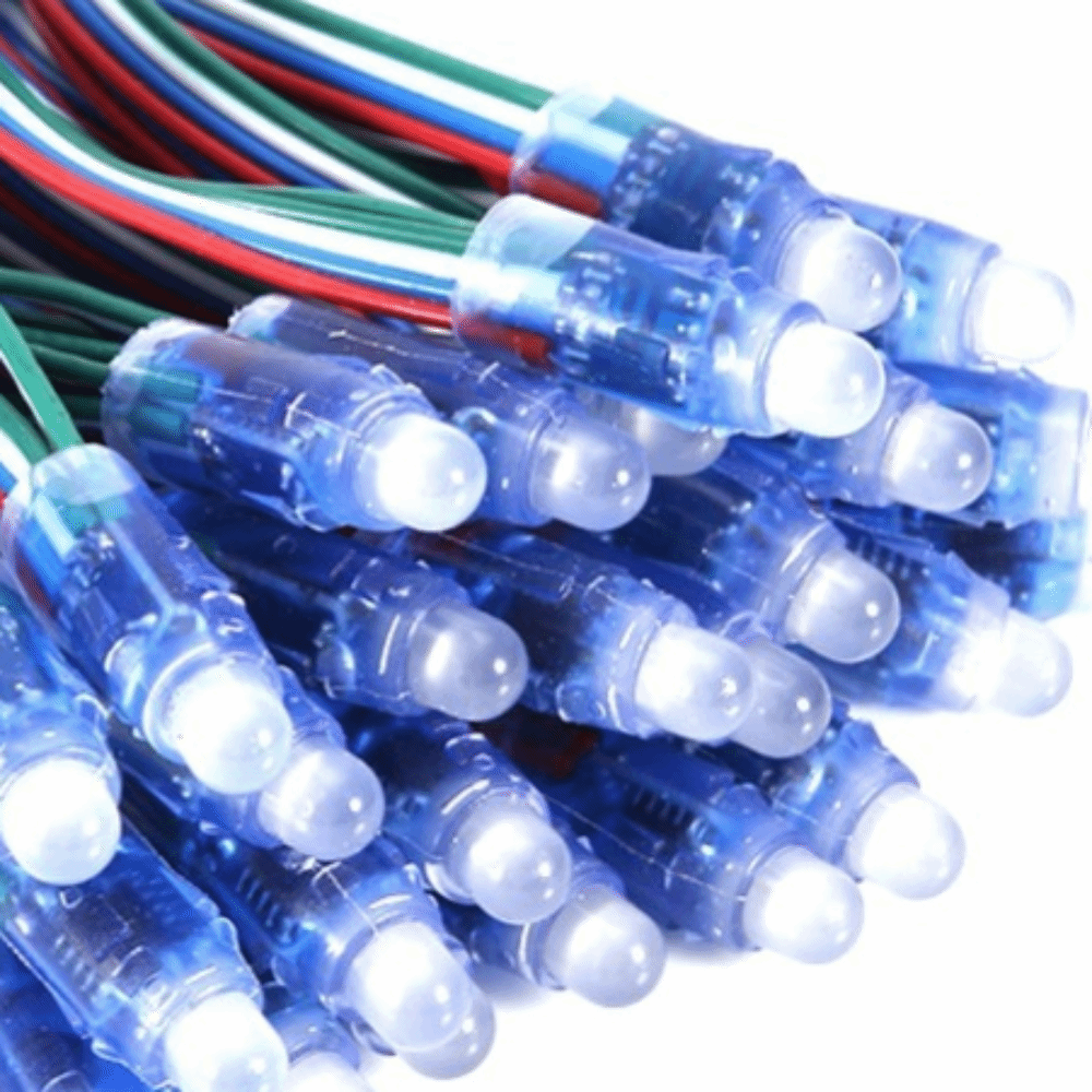 50個入り 耐久性のあるWS2811 IC LEDピクセルラ - Decor Lighting Address のレビューと価格