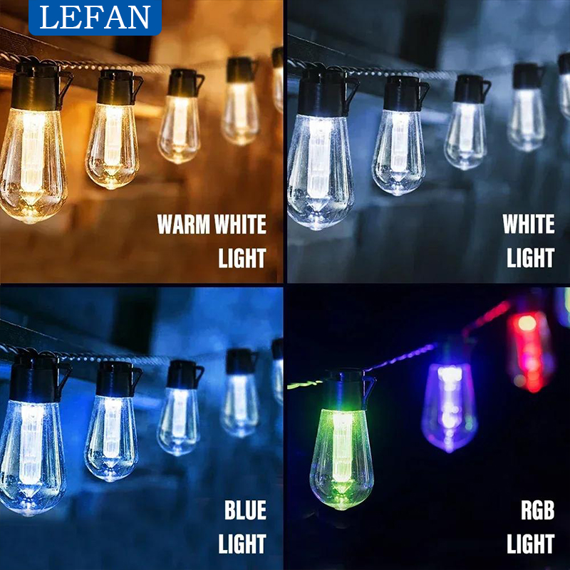 太陽光発電 LED 屋外ストリングライト防水妖精ガーランドラ - Pendant Lighting Christmas Decor のレビューと価格
