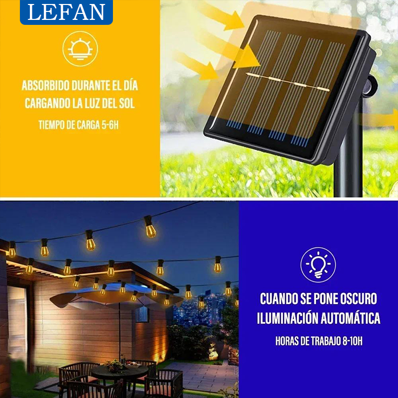 太陽光発電 LED 屋外ストリングライト防水妖精ガーランドラ - Pendant Lighting Christmas Decor のレビューと価格