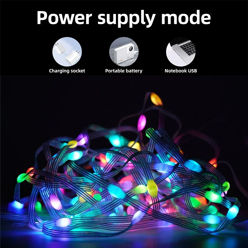 Dreamcolor-クリスマスライト,Bluetoothミ - Decor Lighting Address のレビューと価格