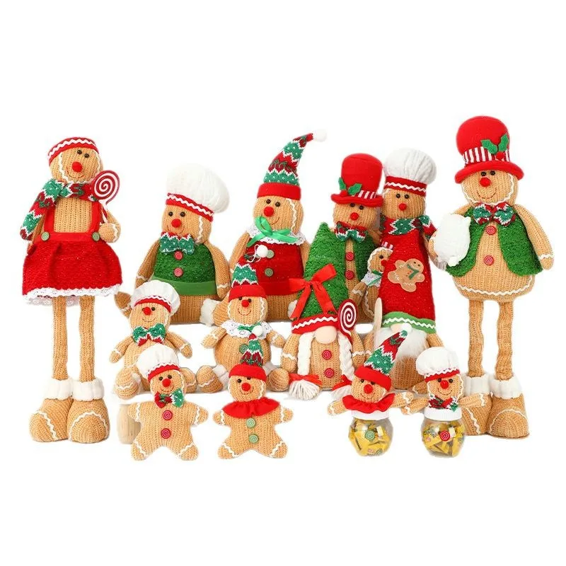 クリスマスデコレーション ジンジャーブレッドマンオーナメント - Pendant Lighting Christmas Decor のレビューと価格