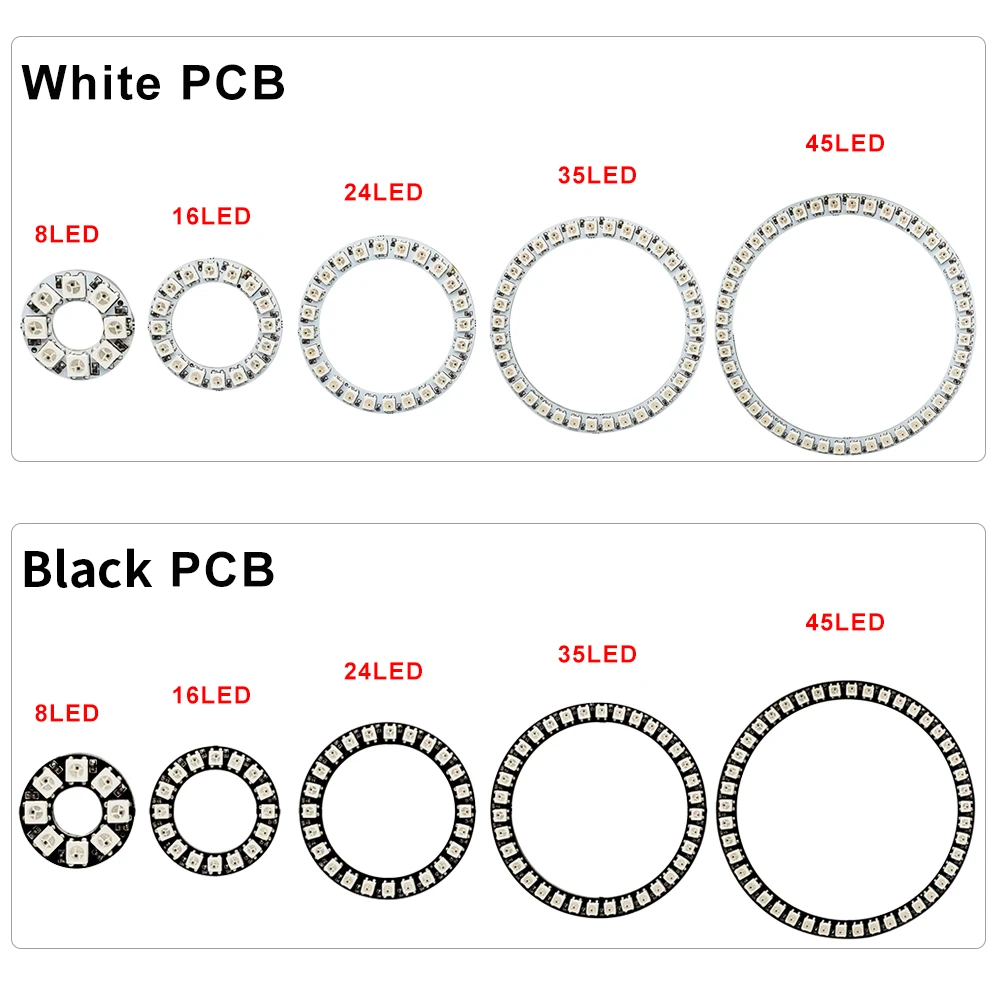 WS2812B 個別にアドレス指定可能な RGB LED リ - Decor Lighting Address のレビューと価格