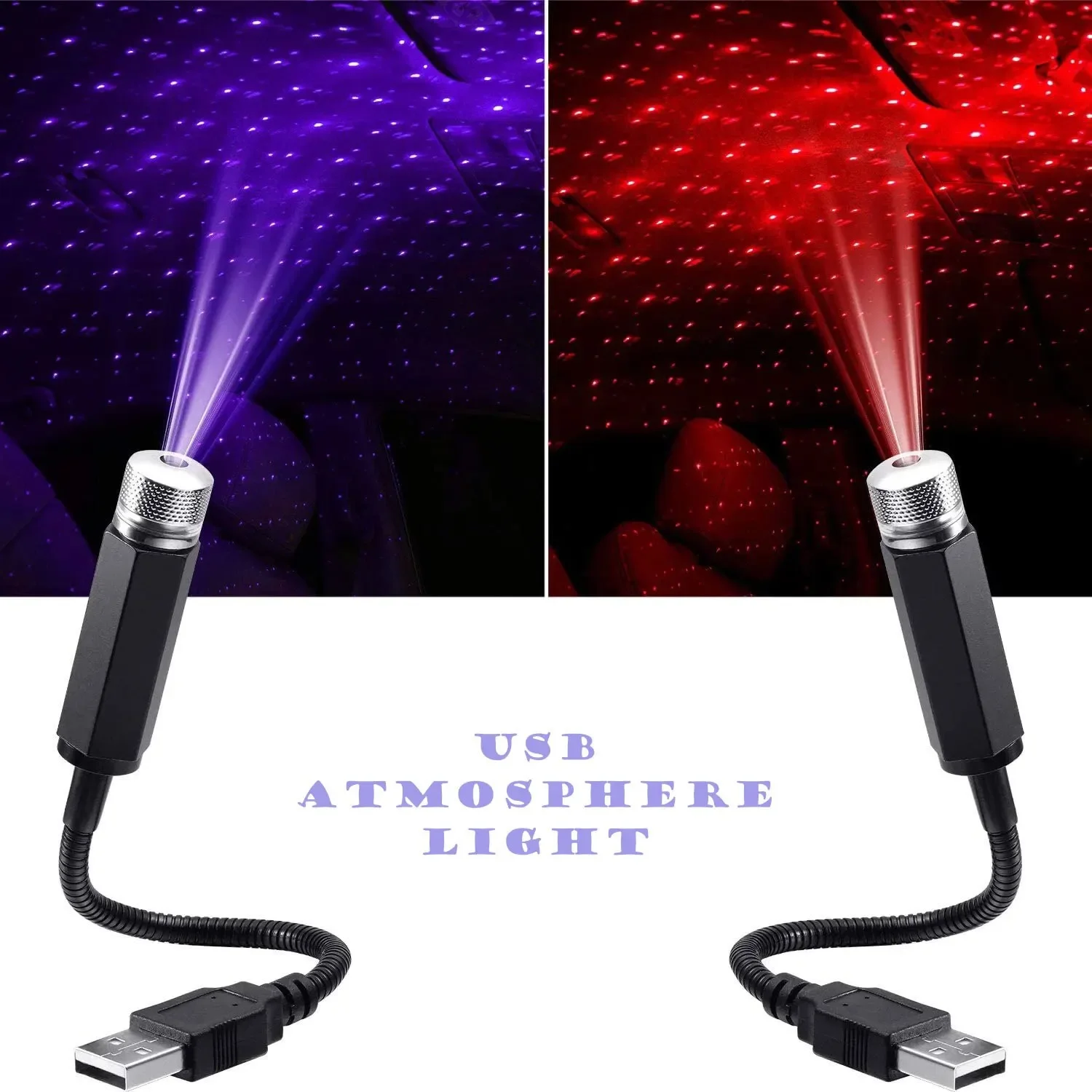 QXNYミニカーLED星空ナイトライト5V USB電源ギャラ - Lighting Decor For Diwali のレビューと価格