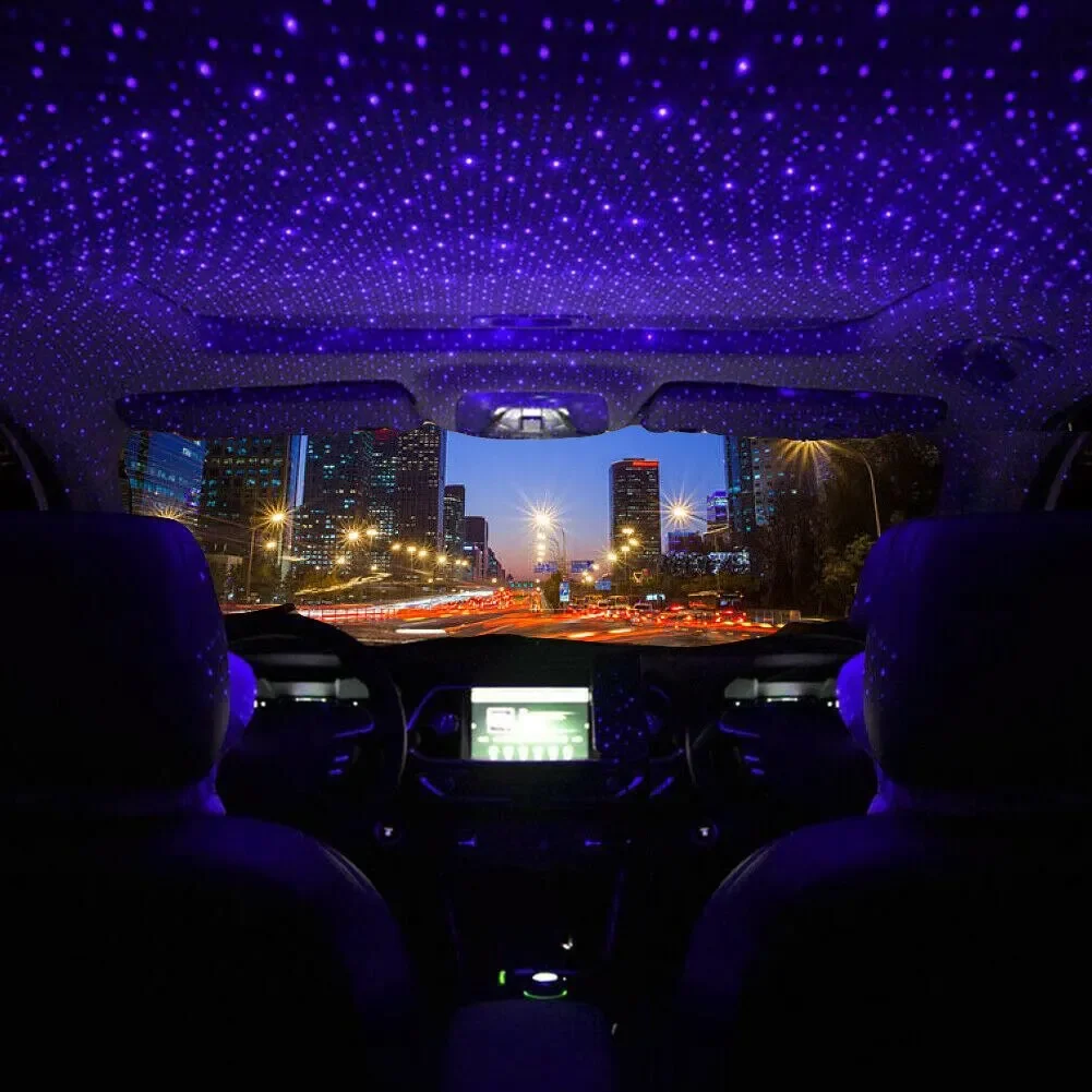 QXNYミニカーLED星空ナイトライト5V USB電源ギャラ - Lighting Decor For Diwali のレビューと価格