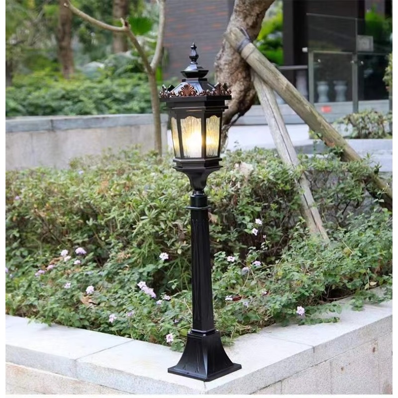 屋外用ポスト型パスウェイ防水ガーデンライト装飾小型ハウス芝生 - Lighting Decoration Stand のレビューと価格