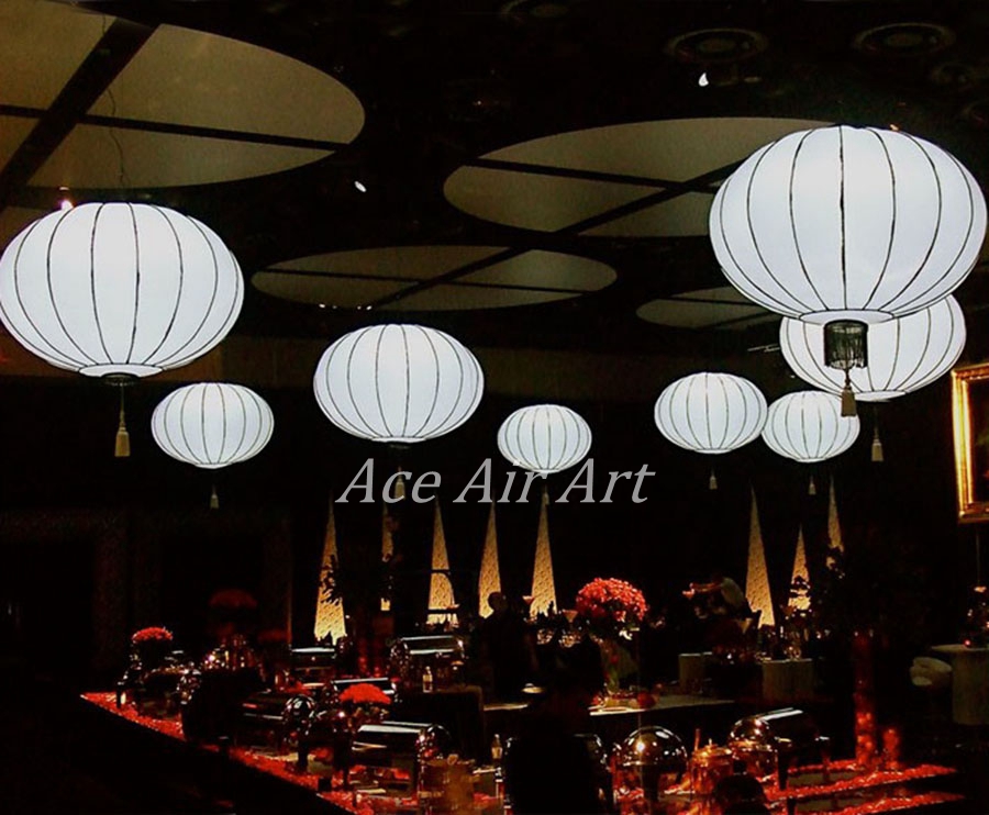 LED照明付きの膨らませる中国の提灯ボール、パーティーデコレ - Restaurant Lighting Decoration のレビューと価格