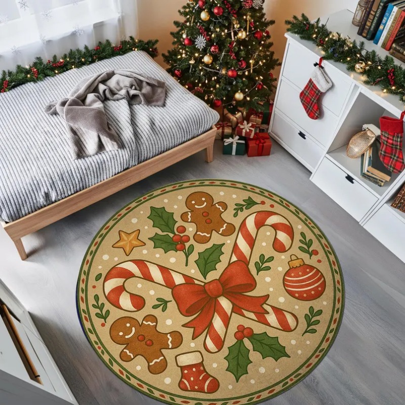 3D クリスマス村ラグ 冬の雪の街カーペット 居心地の良いホ - Outdoor Lighting Decor Ideas のレビューと価格
