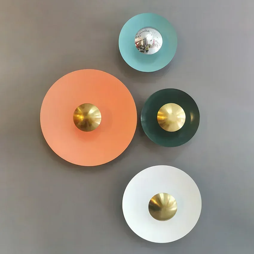 モダンなミニマリストのLEDウォールライト,デザイナー,料理 - Foyer Lighting Wall Decor のレビューと価格