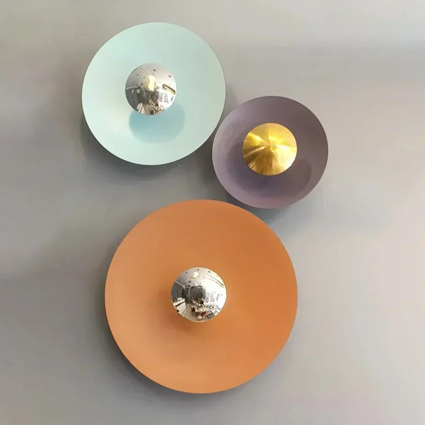 モダンなミニマリストのLEDウォールライト,デザイナー,料理 - Foyer Lighting Wall Decor のレビューと価格