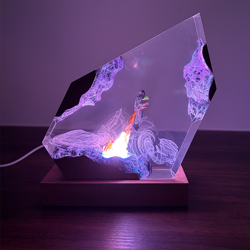 SFアニメフィギュア生物樹脂製テーブルライトクリエイティブア - Lighting Decoration For Wedding のレビューと価格