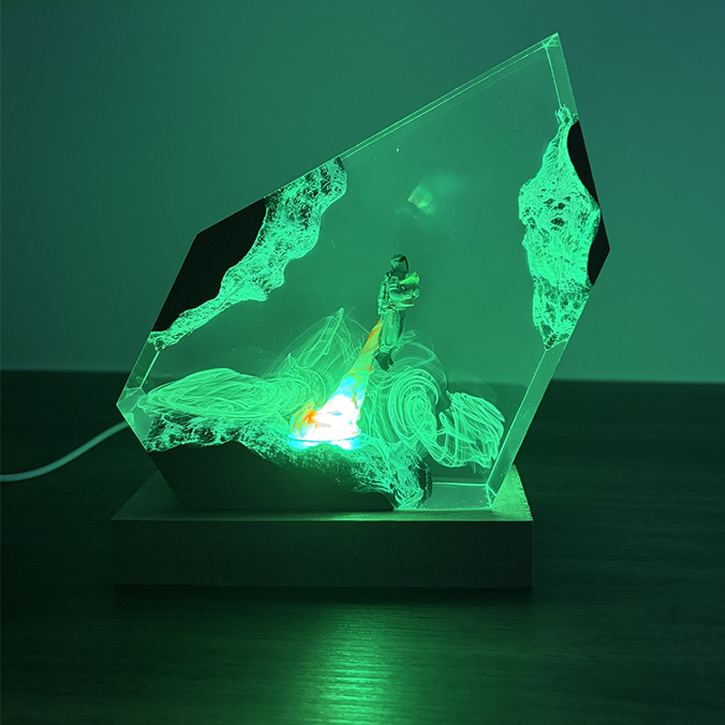 SFアニメフィギュア生物樹脂製テーブルライトクリエイティブア - Lighting Decoration For Wedding のレビューと価格