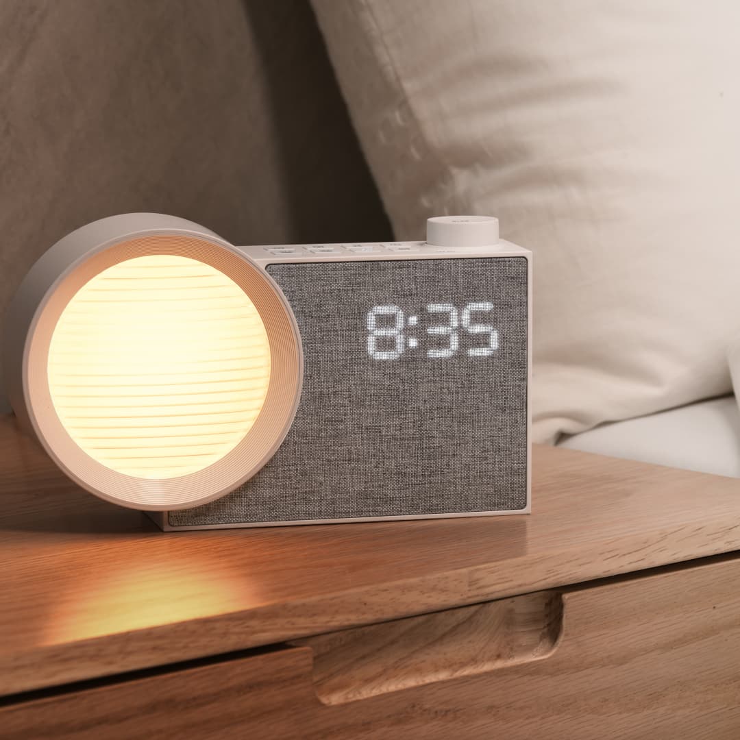 WILIT LEDナイトライト目覚まし時計、ホワイトノイズ＆ - Lighting Decor For Room のレビューと価格