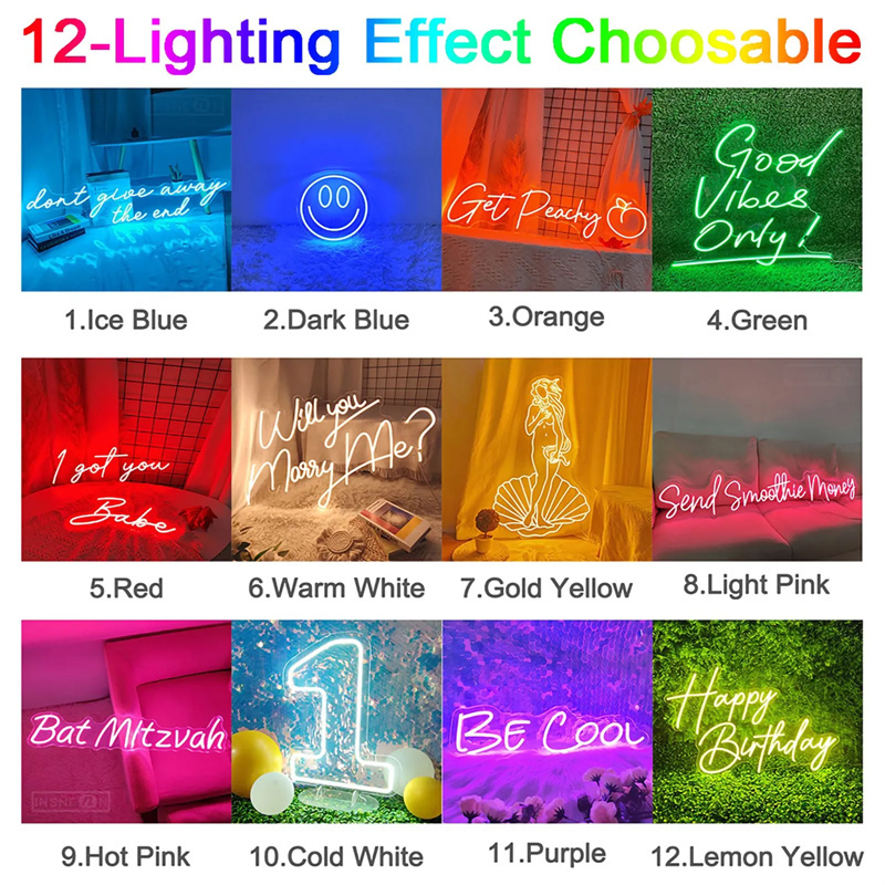 カスタムLEDネオンサイン LEDライト パーソナライズされ - Lighting Decoration For Wedding のレビューと価格