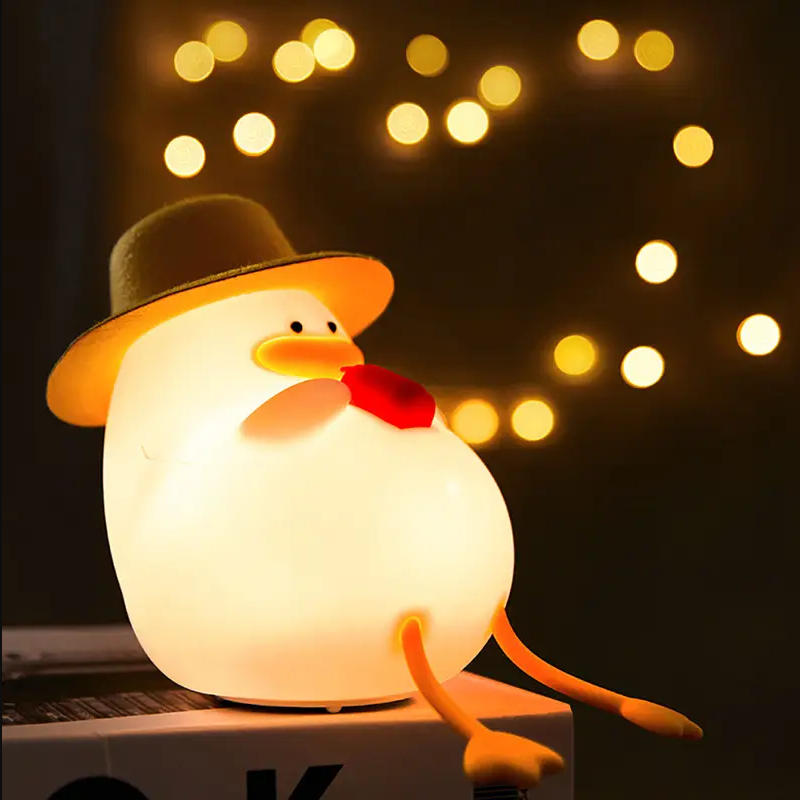 ハッピーダックナイトライト、タッチコントロールベッドサイドラ - Lighting Decorative のレビューと価格