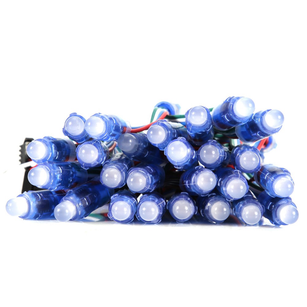 50個入り 耐久性のあるWS2811 IC LEDピクセルラ - Decor Lighting Address のレビューと価格