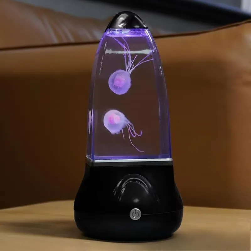LED クラゲ ラバランプ 色が変わるナイトライト 子供の寝 - Lava Lamp Desktop のレビューと価格