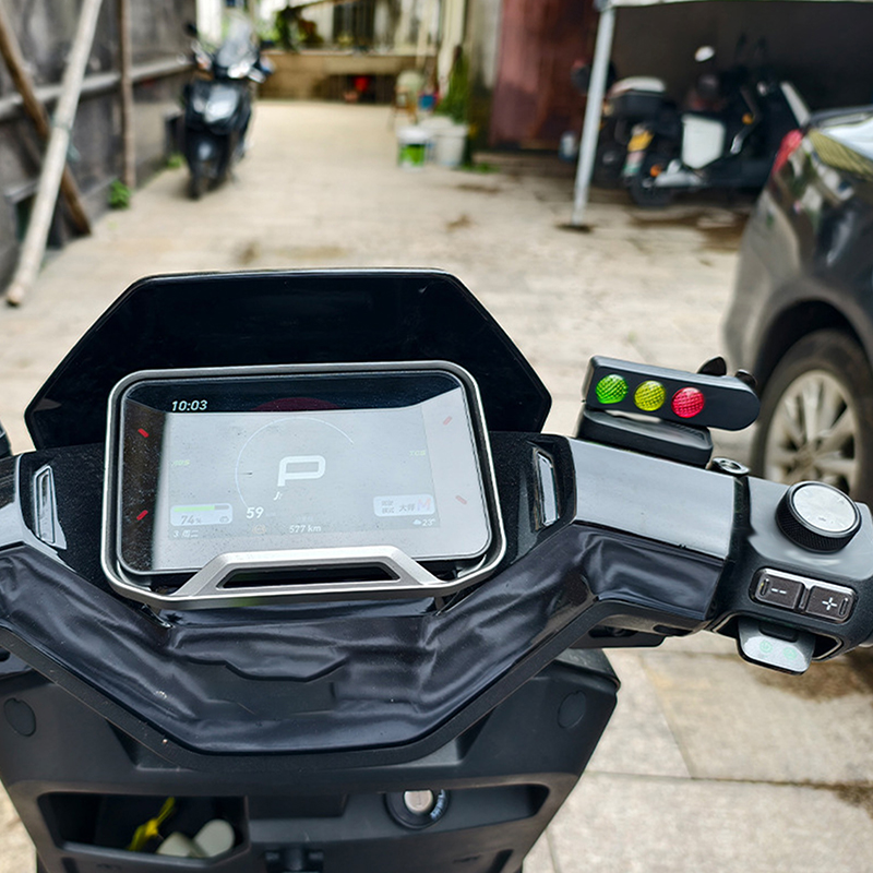クリエイティブ LED 自転車ライト風力発電警告灯信号機の形 - Decor Lighting Cy のレビューと価格