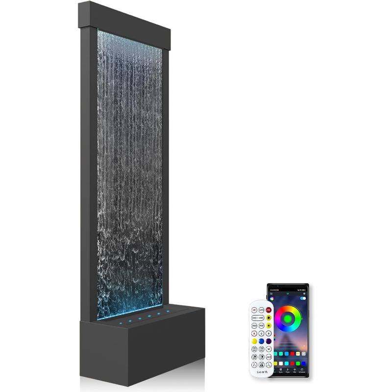 APP制御の多色LEDライト付き、モダンでシンプルな床置き型 - Lighting Decoration Stand のレビューと価格