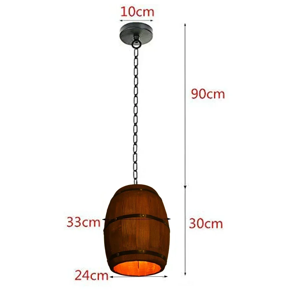 素朴なランプヴィンテージシャンデリア木製ペンダントライトワイ - Lighting Decor For Room のレビューと価格